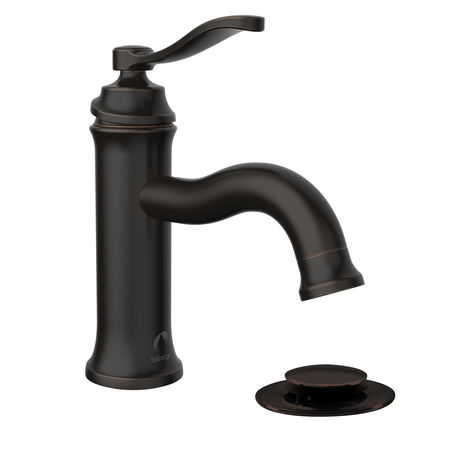 KEENEY MFG Single Handle Bathroom Faucet with Pop-Up Drain, Oil Rubbed Bronze RUS22CORB